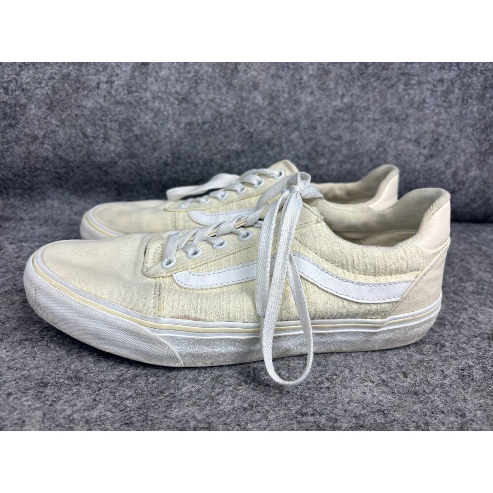 VANS OLD SKOOL Deluxe Shoe Women's 9 Yellow‎ Low Top Lace Up Skater